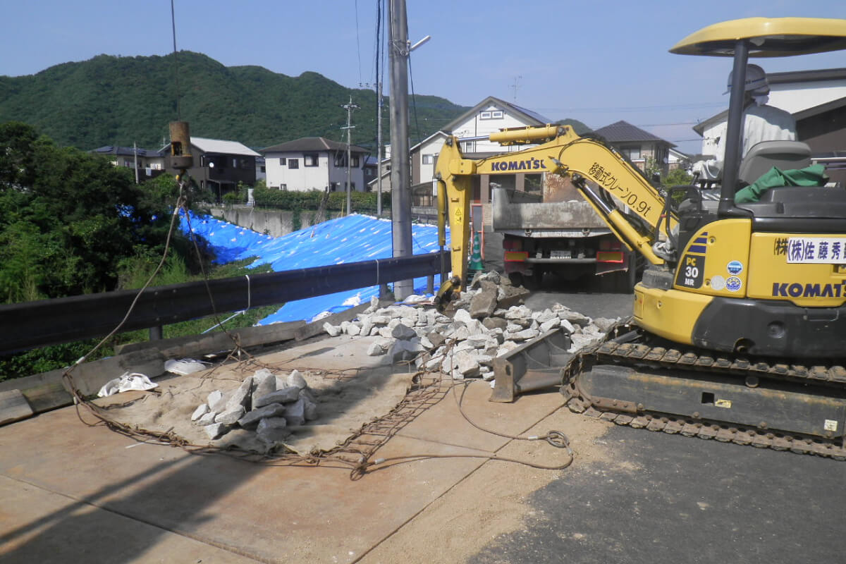 花園台道路災害復旧工事